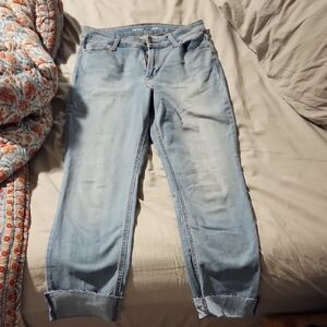 Old Navy Women's Light Blue Boyfriend Jeans
